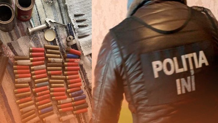 Percheziții la Vulcănești: Poliția a depistat și ridicat arme și muniții