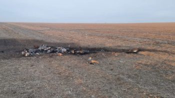 Noi detalii despre fragmentele de dronă depistate la Etulia, raionul Vulcănești