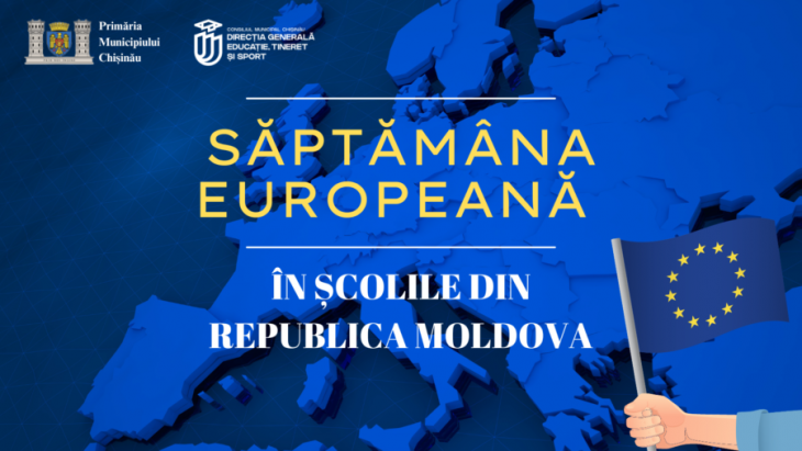 În școlile din Moldova se va desfășura Săptămâna Europeană