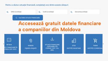 Accesează gratuit datele financiare a companiilor din Moldova. A fost lansat Depozitarul Public al situațiilor financiare