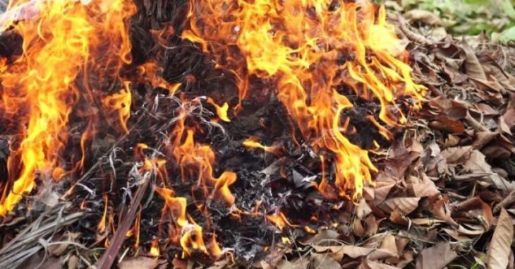 Un bărbat din raionul Cahul, amendat cu 10.000 de lei după ce a dat foc la deșeurile municipale