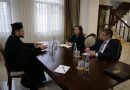Maia Sandu și Igor Grosu s-au întâlnit cu Preasfințitul Părinte Veniamin la Cahul