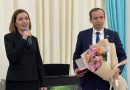 Maia Sandu l-a decorat pe Nicolae Dandiş cu Ordinul de Onoare al Republicii Moldova