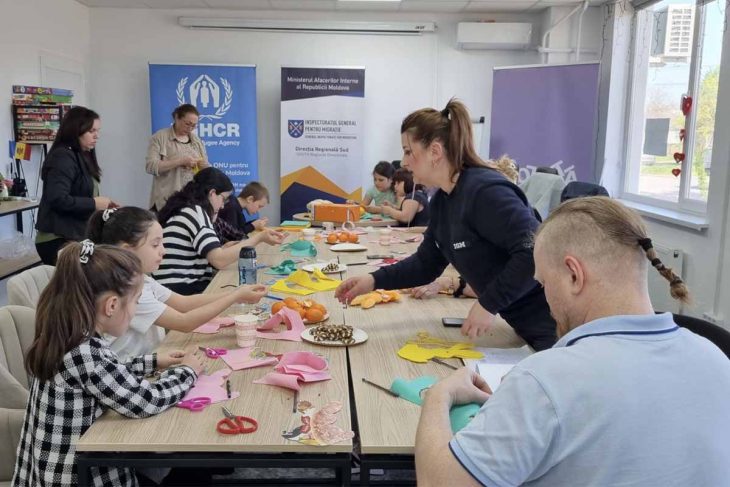 Ofițerii IGM Sud au organizat un atelier cu obiceiurile Pascale pe înțelesul copiilor