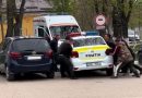 O mașină de poliție a blocat a ambulanță în Cantemir | VIDEO