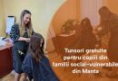 O antreprenoare din Cahul oferă tunsori gratuite pentru copiii din Manta