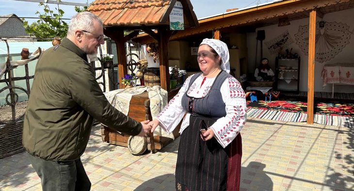 Ministrul Culturii, Sergiu Prodan a vizitat „Cel mai bun sat turistic” din lume, satul Văleni