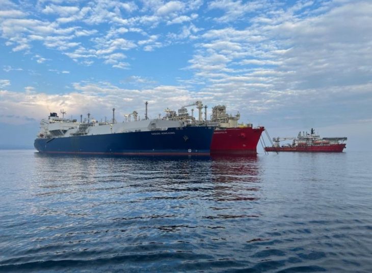 Gaz din SUA pentru consumatorii din Moldova. Primul vas cu gaze naturale a ajuns în portul din Grecia