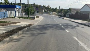 Străzile Nufărul Alb, Griviței și Dunării din Cahul, reabilitate cu sprijinul Uniunii Europene