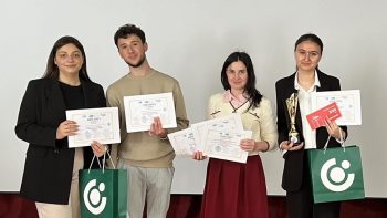 Studenții din Cahul, Savelie Babaianu și Aurica Apareci, au obținut locul II la Concursul Național „Cel mai bun plan de afaceri”!