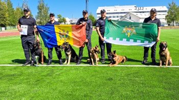 Echipa canină a Poliției de Frontieră, pe podium în Letonia