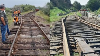 Calea ferată din raionul Cahul rămâne blocată în urma unor alunecări de teren. Precizările directorului interimar CFM