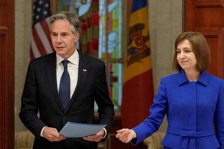 Antony Blinken: „SUA vor oferi R. Moldova 50 mln de dolari pentru a consolida capacitatea țării de a rezista interferențelor rusești, de a organiza alegeri libere și de a continua parcursul spre UE”