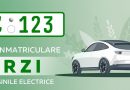 Plăcuțe cu numere de înmatriculare verzi pentru mașinile electrice. Vezi cum pot fi obținute și cât costă!