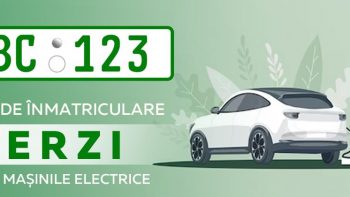 Plăcuțe cu numere de înmatriculare verzi pentru mașinile electrice. Vezi cum pot fi obținute și cât costă!