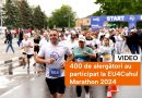 VIDEO// Peste 400 de alergători au participat la EU4Cahul Marathon 2024