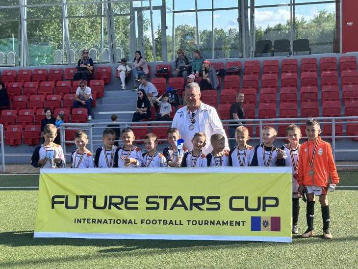 Tinerii fotbaliști din Cahul s-au clasat pe locul I la Turneul de Fotbal „Future Stars Cup” din Vadul lui Vodă