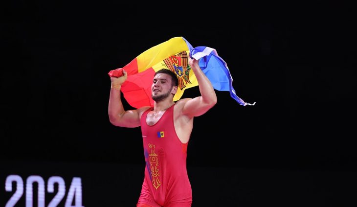 Radu Lefter va duce tricolorul la Paris! Luptătorul va reprezenta Moldova la Jocurile Olimpice din 2024