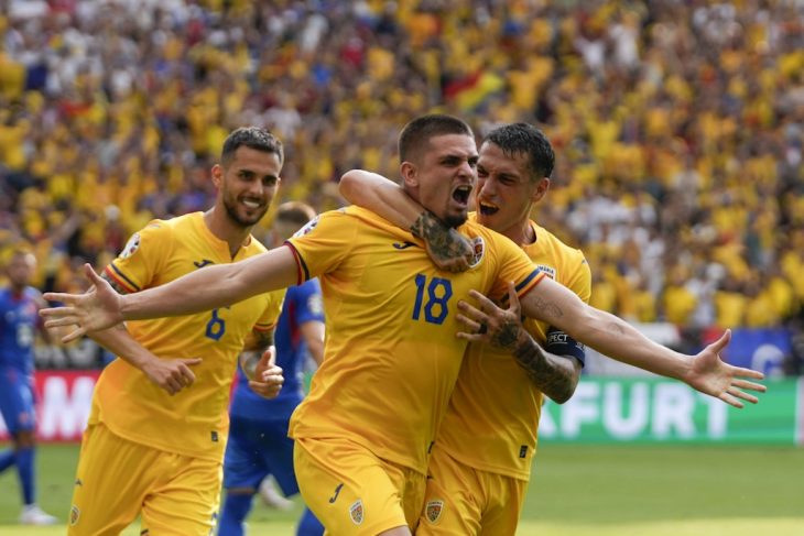 1:1 | Румыния — Словакия: Румыния выходят в 1/8 на ЕВРО 2024