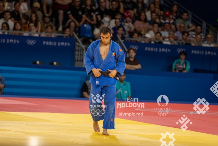 Încă o medalie pentru Moldova la Jocurile Olimpice: Judocanul Adil Osmanov a cucerit medalia de bronz