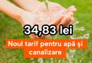 Noul tarif aprobat pentru apă și canalizare în Cahul – 34,83 lei