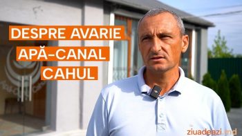 Avariile de apă potabilă în Cahul sunt tot mai dese. Ce spune directorul întreprinderii