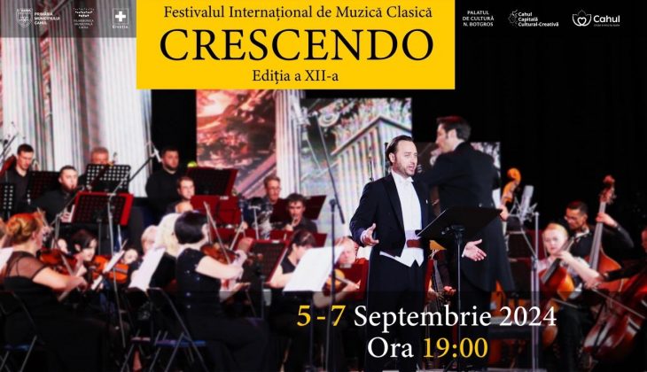 Festivalul Internațional de Muzică Clasică ,,CRESCENDO’’ deschide sezonul concertistic 2024 – 2025 a Filarmonicii Municipale Cahul