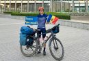 Un tânăr Ambasador European a mers de la Chișinău la Bruxelles pe bicicletă