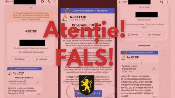 Atenție! O nouă schemă de escrocherie- NU accesați link-uri dubioase referitoare la Programul „Ajutor la contor”