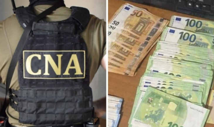 Șeful adjunct al unui Inspectorat de Poliție, reținut în flagrant de CNA cu 2500 de euro