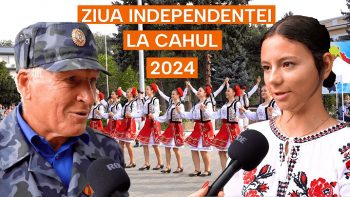 VIDEO// Cum au fost sărbătoriți cei 33 ani de Independență la Cahul