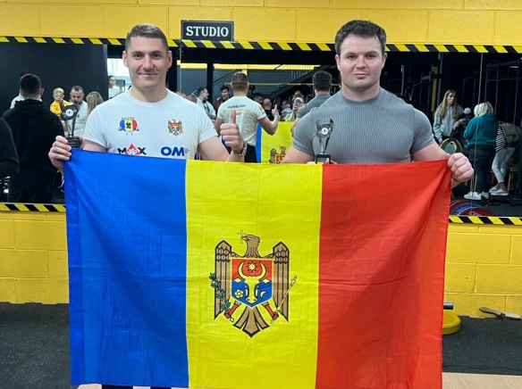 Alexander Perșin din raionul Cahul- dublu Campion European la Powerlifting individual și Campion Mondial al anului 2018