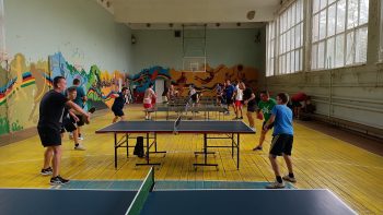 Turneu amical la tenis de masă în Cahul cu ocazia Zilei Armatei Naționale