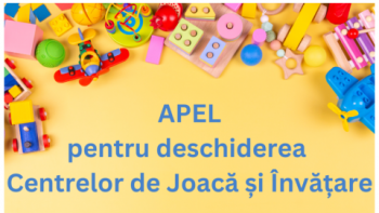 Noi centre de învățare prin joc pentru grădinițe: Apel de propuneri lansat de Ministerul Educației și UNICEF