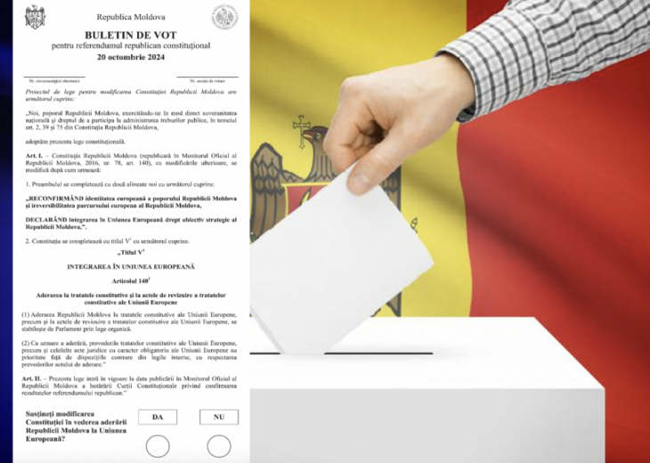 CEC aprobă modelul și textul buletinului de vot pentru Referendumul din 20 Octombrie