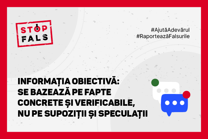 CE ESTE INFORMAȚIA OBIECTIVĂ ȘI CUM O DEOSEBIM DE DEZINFORMARE?