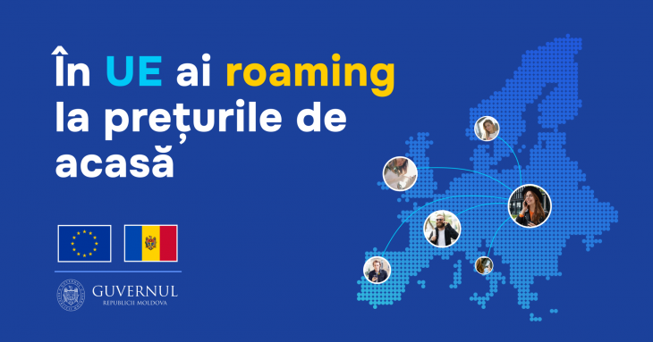 Din 2024, moldovenii beneficiază de tarife de roaming mai mici în UE