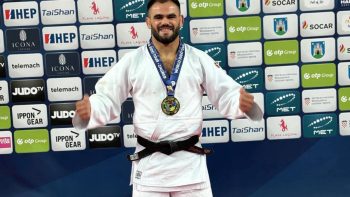 Judocanul Victor Sterpu a câștigat aurul la Grand Prix-ul de la Zagreb