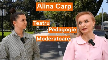 Ar urma același drum dacă ar lua totul de la zero? Alina Carp, actriță din Cahul, dezvăluie provocările și bucuriile carierei sale artistice