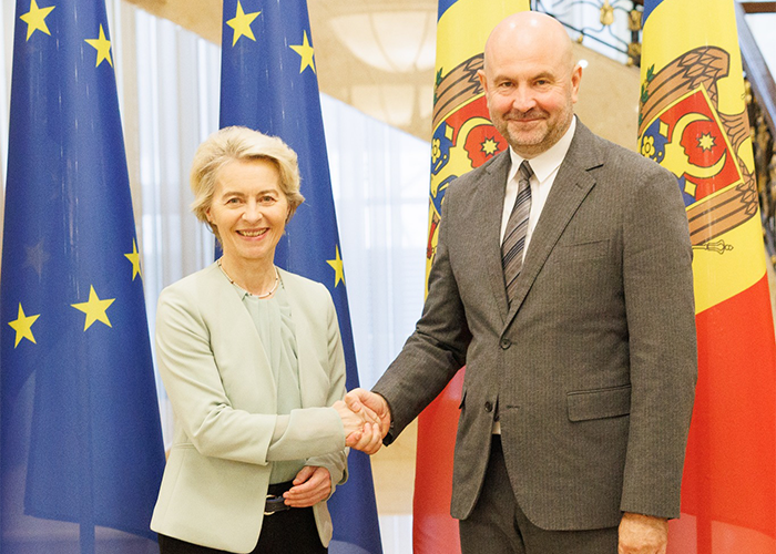 Vicepremierul Vladimir Bolea s-a întâlnit cu președinta Comisiei Europene, Ursula von der Leyen