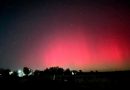 Aurora boreală, vizibilă pe cerul din Moldova în seara de 10 octombrie