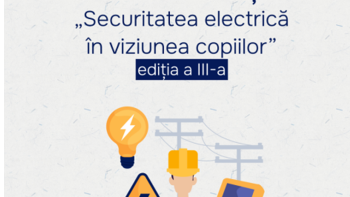 Concursul național de desene „Securitatea electrică în viziunea copiilor”. Vezi detalii