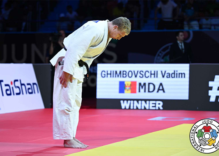 Judocanul Vadim Ghimbovschi a cucerit medalia de bronz la Campionatul Mondial