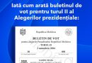 Buletinele de vot – pregătite pentru scrutinul din 3 noiembrie