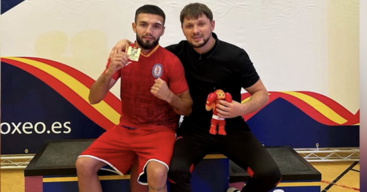 Pugilistul Ștefan Vozneacovschi, medaliat cu aur la Cupa Mondială