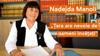 VIDEO// Nadejda Manoli: O viață dedicată educației – Povestea unei profesoare de suflet din Cahul