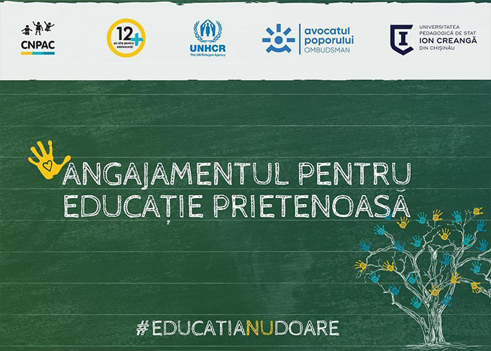 Școlile sunt invitate să se alăture „Angajamentului pentru Educație Prietenoasă”