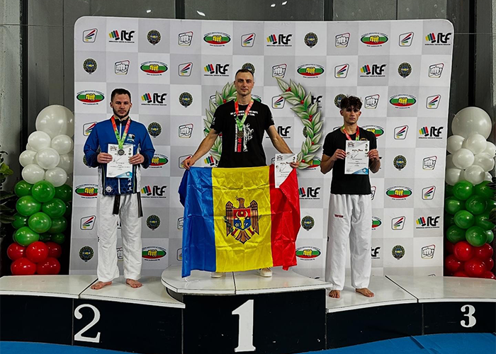 Ribakov Gheorghe a devenit Campion Balcanic la Seniori, -75 kg, sparring!