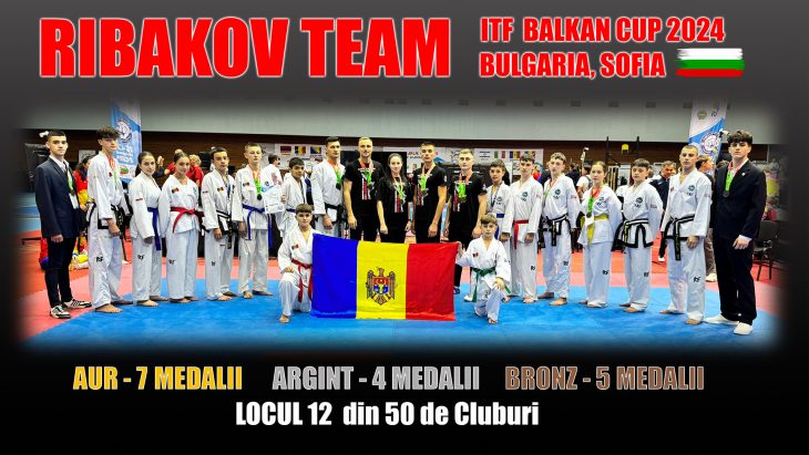 RIBAKOV TEAM a obținut 7 medalii de Aur la Open Balkan Cup, Sofia, Bulgaria