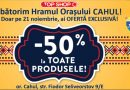 Top Shop te invită să sărbătorim Hramul municipiului Cahul! -50% la TOATE PRODUSELE